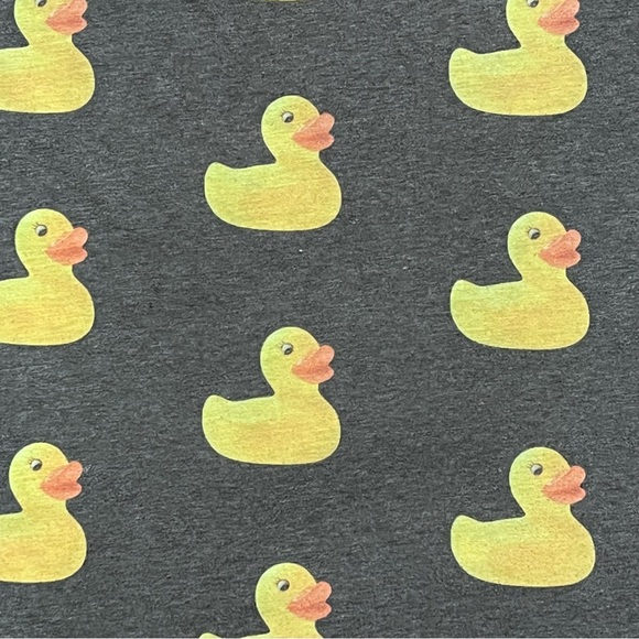 NEFF Men's Gray Rubber Ducky Print Tank Top SZ S Casual Fun Quirky Hipster - Picture 4 of 8